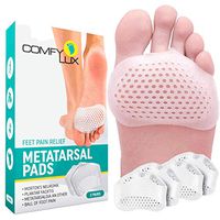 Metatarsal Pads Ball of Foot Cushions Metatarsal Pads for Women | Metatarsal Pads for Men | Ball of Foot Pads Metatarsalgia Pain Relief | Mortons Neuroma Callus Forefoot Pad Insoles for Women