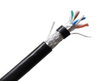 Primus Cable CAT5E Direct Burial Outdoor Bulk Ethernet Cable, Solid Copper Dual Shielded, 24AWG 1000ft