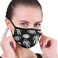 Mouth Masks for Dust Protection Anti Face Mask Washable Earloop Mask Blue Mandala