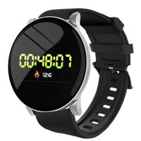 W8 Watch Ultra-Thin 1.3 Inch Screen Smart Bracelet Heart Rate Monitor Round Blood Pressure Multifunction Intelligent Bracelet