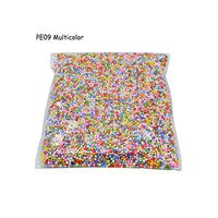 3mm Foam Balls Decorative Craft Bubble Ball Gift Box DIY Wedding/Christmas/Party Bottle Vase Decor Pillow Filler Styrofoam Ball,Multi