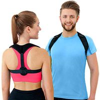 3store Posture Corrector for Women Men - Posture Brace - Adjustable Back Straightener - Discreet Back Brace for Upper Back Pain Relief
