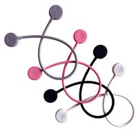 TwistieMag Plus Extra Large Strong Magnetic Silicone Twist Ties - Multi Color 4 Pack - Unique Gadgets for Cord & Cable Management and Organization, Hanging & Holding Stuff, Fidgeting, or Just For Fun