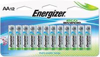 Energizer XR91BP12 Eco Advanced Batteries AA 12/Pk