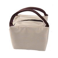 TEERFU Reusable Insulated Lunch Bag Tote Bag Organizer Portable and Waterproof Oxford Tote Cool Bag with Zipper for School and Work