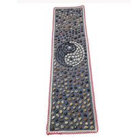 EliteShine Taiji Reflexology Foot Massage Mat Health Care Yoga Felt Anti-Slip Cushion Birthday Gift