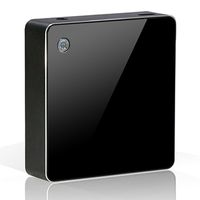 Windows 10 Mini PC Desktop Computer Intel Core I7 8550U 4K Support DDR4 RAM M.2 SSD Black Partaker B15