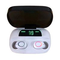 Nabsna Wireless Earbuds,Bluetooth Headset Waterproof in-Ear Music V5.0 Earphones with 3500mAh Charging Case Bluetooth Headsets