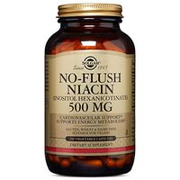 Solgar – No-Flush Niacin (Vitamin B3)(Inositol Hexanicotinate) 500 mg, 250 Vegetable Capsules