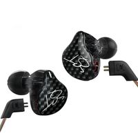 Yinyoo KZ ZST Hybrid Banlance Armature with Dynamic In ear monitors Earphone 1BA+1DD Hifi Headset (ZST mic)