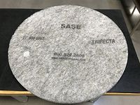 27 Inch 2 Pack Sase Trifecta Super Gloss High Speed Polishing Pads 800 Grit