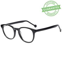 Blue Light Blocking Glasses, Anti Eye Strain Computer Glasses, Black Round UV Filter Blue Blocker Glasses for Women Men, Gaming Reading Glasses Non Prescription