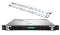 HP ProLiant DL360 Gen 10 Business Server Bundle with 2 x Intel Silver 4210 10 Core CPUs, 256GB RAM, 7.68TB SSDs, RAID, Rail Kit