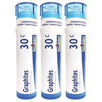 Boiron Graphites 30c, Homeopathic Medicine That Reduces Thick Scars, 3 Count