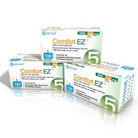 Clever Choice Comfort EZ Insulin Pen Needles 31G 5mm (3/16") 3-Pack (300 Needles)