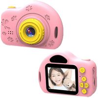 Wenirn Digital Camera for Kids, 1080P HD Video Camera Mini Child Shockproof Camcorder with 2 Inch LCD Screen Creative Gifts for 3-7 Year Old Boys Girls