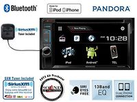 Kenwood DDX373BT DVD Receiver with Built in Bluetooth SiriusXM Satellite Radio Tuner, Antenna and a Sots Air Freshener
