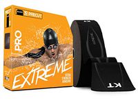 KT Tape PRO Extreme Kinesiology Tape, Jumbo 150 Precut 10 Inch Strips, Black