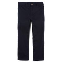 The Children's Place Boys' Husky' Uniform Chino Pants, New Navy, 8