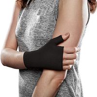 Ease Opaque Lymphedema Gauntlet - Small - Black - 20-30mmHg