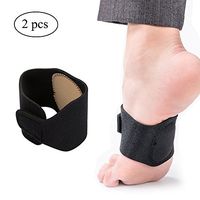 KOBWA Plantar Fasciitis Foot Arch Support Set, 1 Pair Shoe Cushions Insoles Forefoot Pads with Gel Therapy for Foot Pain Relief and Flat Foot Correction (Grey)