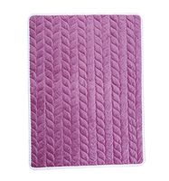 Liveinu Plush Fleece Incontinence Underpads Waterproof Reusable Incontinence Bed Pad Washable Incontinence Underpads 8 Cups Absorbency Mattress Protector for Adults, Kids and Pets Purple 27"x58"