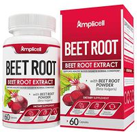 Beet Root Powder Capsules – Best Nitric Oxide Booster Supplement with Organic Beet Powder Extracts from Super Beets Juice – Supports Healthy Blood Sugar & Blood Pressure – 60 Veg capsules