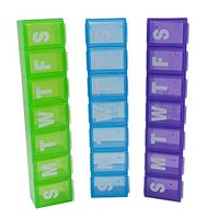 Ezy Dose 7 Day Pill Organizer (Large) Various Colors