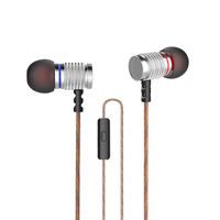 WishLotus Stereo Headphones Heavy Bass Professional Earphones Hi-Fi Earbuds In Ear Headsets for iPad, Tablet, Laptops, MP3/4, iPod, iPhone, Samsung, LG, HTC, etc. (DR2 with Microphone)