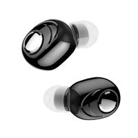 flowop 1 Pc Wireless Bluetooth Mini Headsets HiFi Waterproof Handsfree in-Ear Earphones Headphones