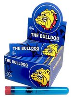 The Bulldog Amsterdam Blue King Size Hemp Rolling Papers (50 Packs/Full Box) with Rolling Paper Depot XL KewlTube