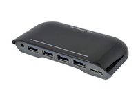 Monoprice 4-Port USB 3.0 HUB w/ AC Adapter, 5V/3.8A (109955)