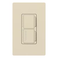 Lutron MA-L3T251-LA Maestro 300 Watt Single Pole Dimmer And Timer Switch, Light Almond