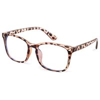 GEKKALE Blue Light Blocking Glasses for Men Women, Anti Blue Light Computer Reading Gaming Glasses, Anti Eyestrain UV Filter Lens Lightweight Frame Eyeglasses HD Clear Lens Glasses