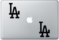 Los Angeles La City Logo ArcDecals78602260 Set Of Two (2x) , Decal , Sticker , Laptop , Ipad , Car , Truck