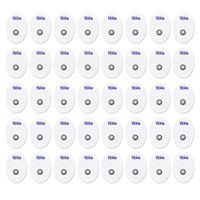 TENS Electrodes, Premium Quality Small Replacement Pads for TENS Units, 20 Pair of Snap TENS Unit Electrodes (Forty TENS Unit Pads), 1.57 inch (4cm) x 1.18 inch (3cm), Discount TENS Brand