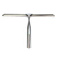 Stainless Steel Shower Window Squeegee Bathroom Mirror Wiper for Glass Cleaning (Without wall holder)