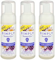 Summer's Eve Simply Gentle Foaming Wash, Lavender and Chamomile, pH Balanced, Free from Harsh Chemicals and Dyes, 5 Fl Oz, Pack of 3