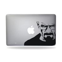 Breaking Bad Angry Walter White White Face Sticker Decal MacBook, Air, Pro All Models