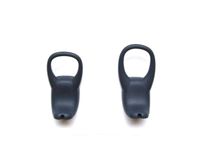 SET 2pcs: 1 Small 1 Medium Size New Earbuds Compatible with Motorola HX1 HX-1 ENDEAVOR Wireless Headset Eargel Earbud Eartip Eargels Eartips Replacement Parts
