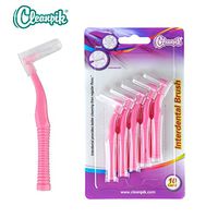 2packs/lot New Arrival interdental Brush 0.6mm Toothbrush Orthodontics Brush Oral Care