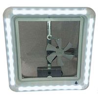 Heng's HG-LR-C-CW-AFT LED Vent Trim with Clear Lens - Cool White Light by Heng's