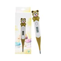 Thermometers - Ear and Forehead Thermometer for Children, Adults, Indoors, Outdoors, Easy to Carry, (Size: 5.6 * 2 * 2 Inches, Color: Brass, Green, Pink) (Color : Black, Size : 5.6 * 2 * 2 inch)