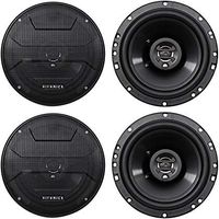 (4) Hifonics ZS653 6.5" 1200 Watt Car Stereo Coaxial Speakers