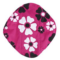 Reusable Bamboo Cloth Menstrual Pad, Washable Menstrual Panty Pad,Mama Sanitary Towel Pad,Light Incontinence Pads,Absorbent Cloth Sanitary Pad (Nighttime Use)