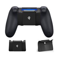 CHINFAI Qi Wireless Charging Receiver for PS4/PS4 Slim/PS4 Pro Controller Wireless Charger Adapter for PS4 DualShock 4 Controller