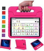 Speech Tablet All-in-1 AAC Symbols-Based (AAC Device) with 9.6 inch Galaxy Android Tablet, TalkTablet Speech app, Case (Choose from 7 Colors) for Autism or Aphasia, TOLL-Free Technical Support