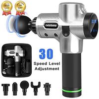 Deep Tissue Muscle Percussion Massager Carrying Case Massage Gun for Pain Relief, Handheld Electric Cordless Body Massager Sports Drill Portable Vibratio Massagers for Athletes