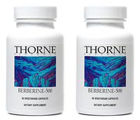 THORNE BERBERINE-500 (Pack of 2) 60 capsules each