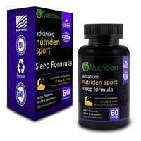 Nutriden Maximum Strength Sleep Combo Includes Advanced Formula Sleep Aid and Melatonin for Restless Sleep and Insomnia - Reduces Snoring (Combo Pack)